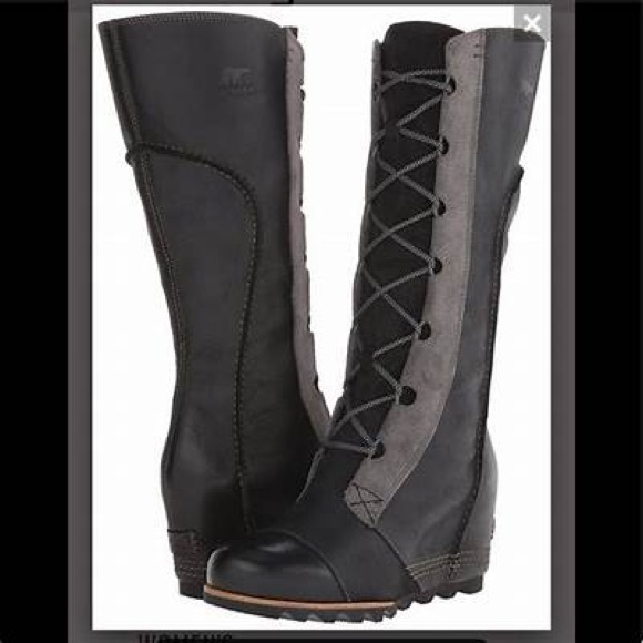 Sorel Shoes - Sorel Cate the Great Wedge Boots 9.5